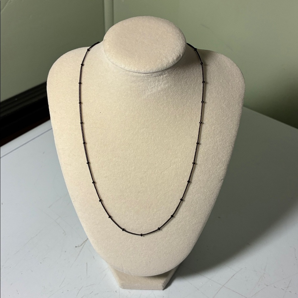 Origami Owl Elegant Black Necklace